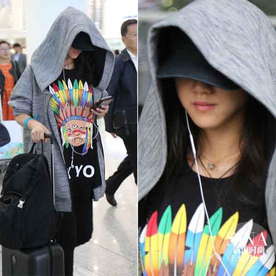 變身嘻哈辣媽的湯唯，感覺隨時(shí)能給大家來段饒舌