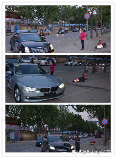 七點(diǎn)二十左右，43輛車分批駛?cè)電W斯卡汽車影院并領(lǐng)取電影票。