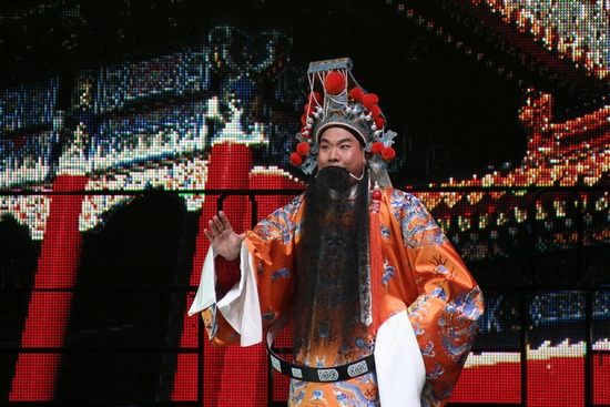 河南省豫劇二團(tuán)演員、唐派再傳弟子郭志誠(chéng)演唱唐派名劇《金殿風(fēng)云》