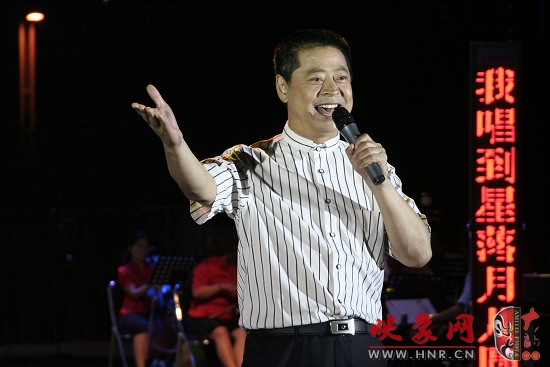 國家一級演員、河南省曲劇團(tuán)團(tuán)長孟祥禮演唱《你家在哪里》