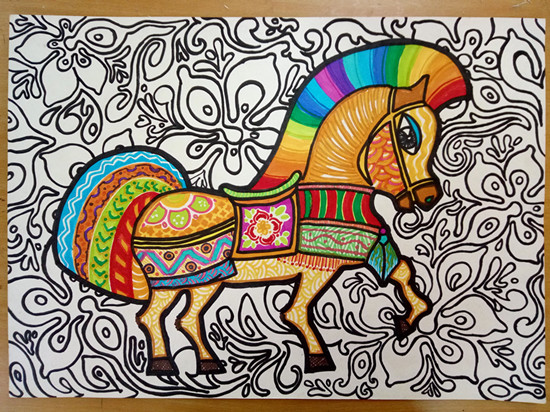 周楚文《馬蹄聲聲》輔導(dǎo)教師：時尹航（工一?。? oldsrc=