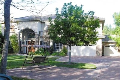 張曙光在美國(guó)的豪宅。資料圖片