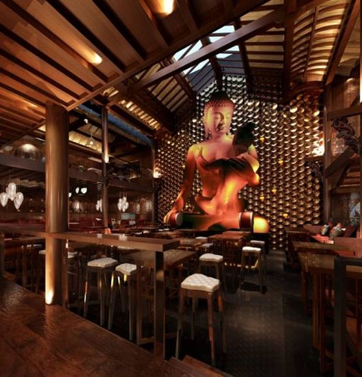 佛像“助陣”酒吧，爭(zhēng)議炸開鍋