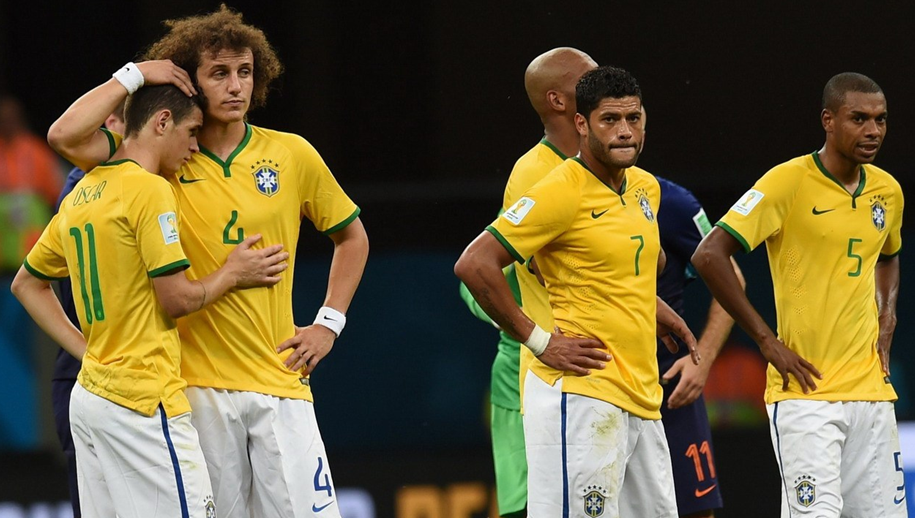 沮喪的巴西隊員 沮喪的巴西隊員