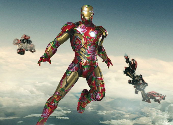 《復聯(lián)2》英雄被PS穿上花棉襖