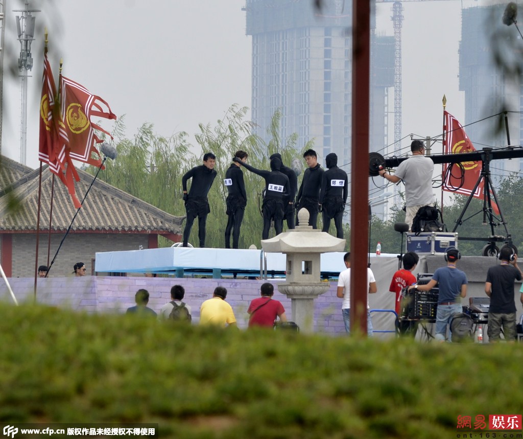 "跑男3"洛陽錄制 "跑男3"洛陽錄制