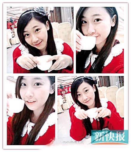 微博上的華農(nóng)"90后美女教師"。