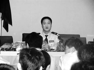 原夏縣公安局長孫宏軍資料圖。他涉嫌違紀(jì)違法目前被調(diào)查。