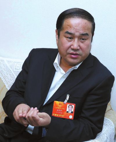 保定市長(zhǎng)馬譽(yù)峰。資料圖片