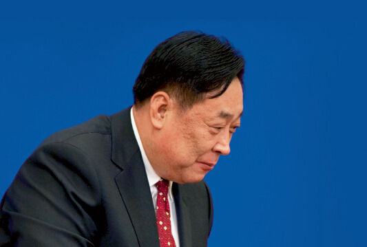 張力軍從環(huán)保部副部長(zhǎng)任上退休兩年多后，被中紀(jì)委宣布接受組織調(diào)查。資料圖