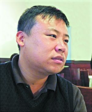 來自廣東的留學(xué)生馬博打算回國就業(yè)。（陳安 攝）