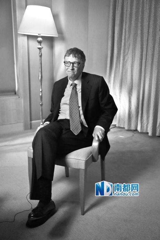 比爾·蓋茨接受美國(guó)《滾石》雜志專訪。