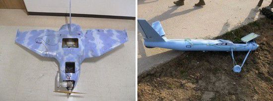 左圖為3月24日在韓國(guó)首爾北部墜毀的無(wú)人機(jī),右圖為3月31日在韓國(guó)西部海域白翎島墜毀的無(wú)人機(jī) 左圖為3月24日在韓國(guó)首爾北部墜毀的無(wú)人機(jī),右圖為3月31日在韓國(guó)西部海域白翎島墜毀的無(wú)人機(jī)