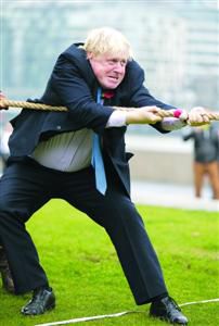 倫敦市長參加拔河比賽 倫敦市長參加拔河比賽