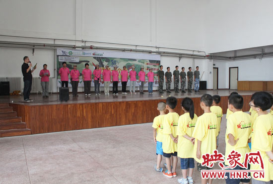 河南電臺音樂廣播“我是一個(gè)兵”軍事歷奇夏令營開營
