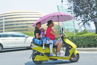 大暑時(shí)節(jié)，戶外更需防暑。