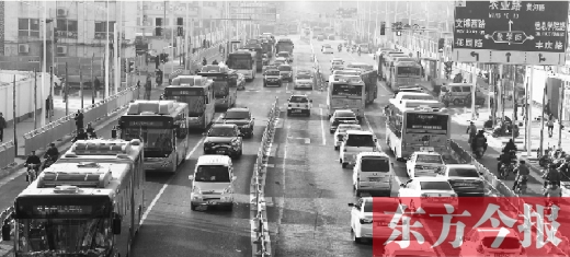 鄭州文化路大修后全線通車(chē)