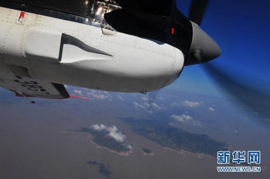 海監(jiān)飛機(jī)釣魚島遭攔截 海監(jiān)飛機(jī)釣魚島遭攔截