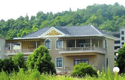 江西宜春，氣功大師王林在樟竹路紫薇山莊旁的別墅。圖/CFP