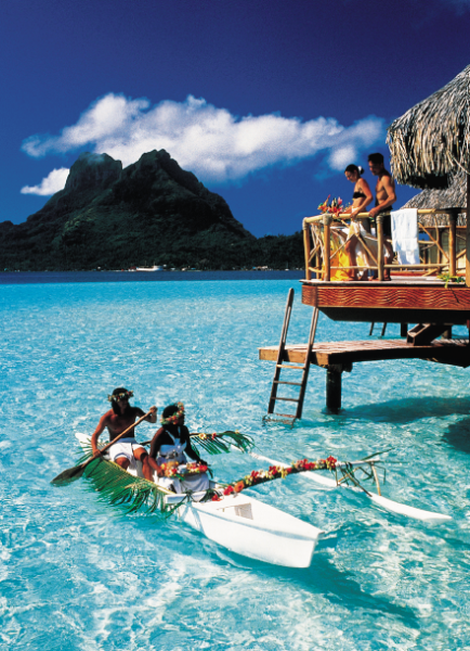 大溪地神話般的美景令人心醉 大溪地神話般的美景令人心醉