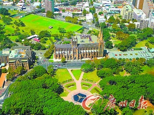 　　悉尼海德公園。