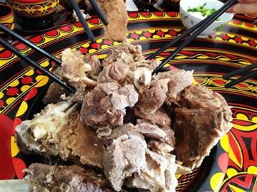 彝族坨坨肉 彝族坨坨肉