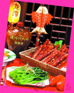 連州菜心、臘味飄香。