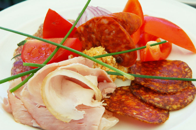 香腸火腿拼盤 香腸火腿拼盤