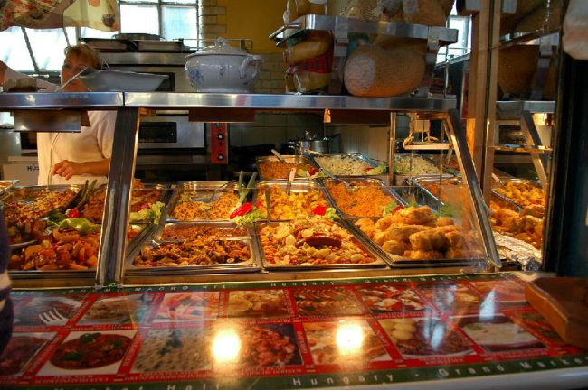 中央市場的食攤 中央市場的食攤