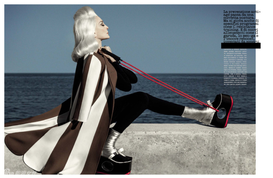 82歲時尚女魔頭領(lǐng)銜 名模健身體操大片 82歲時尚女魔頭領(lǐng)銜 名模健身體操大片