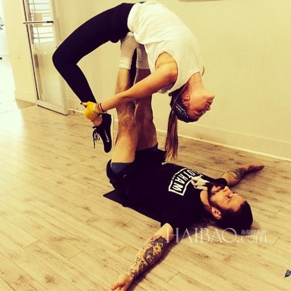 超?，旣惸取ち詹?(Maryna Linchuk) 近期健身私照