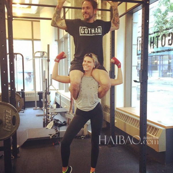 超?，旣惸取ち詹?(Maryna Linchuk) 近期健身私照