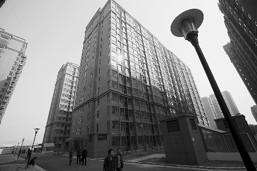 已基本建成的公租房。記者 史長(zhǎng)來(lái) 攝