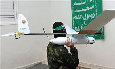 無人機(jī)：哈馬斯自制，在以領(lǐng)土上偵察時(shí)被擊落。