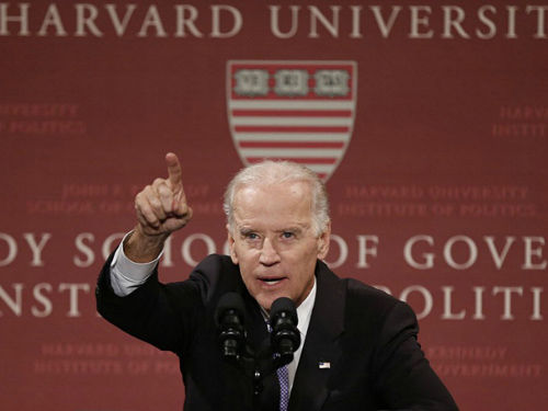 美國(guó)副總統(tǒng)拜登。資料圖