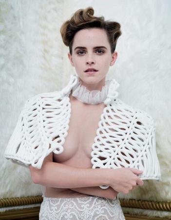 艾瑪沃森拍大尺度照遭炮轟：干我胸何事？