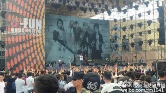 河南交通廣播主持人佳音、彎彎、朱浩都登上了優(yōu)放舞臺(tái)，優(yōu)放，交廣在這里！