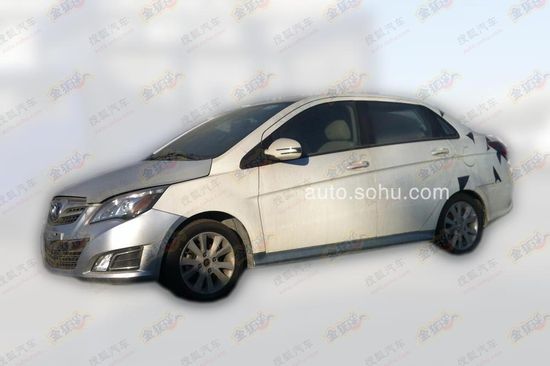 北汽E系列三廂諜照 北汽E系列三廂諜照