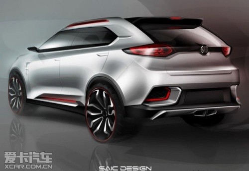 上汽MG新SUV概念車預(yù)告圖 上汽MG新SUV概念車預(yù)告圖