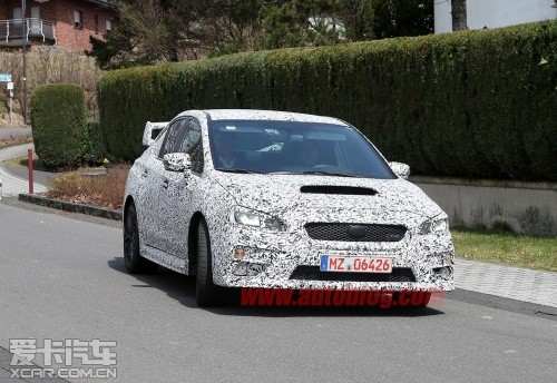 2015款斯巴魯WRX 諜照 2015款斯巴魯WRX 諜照