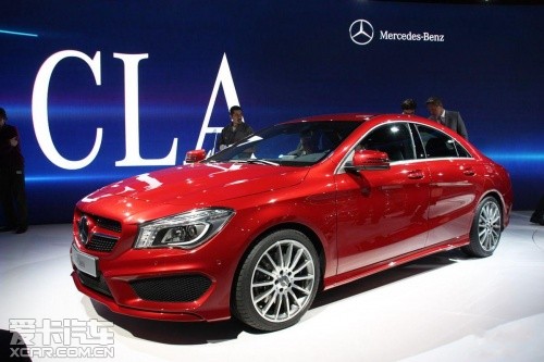 全新奔馳CLA底特律車展發(fā)布 全新奔馳CLA底特律車展發(fā)布