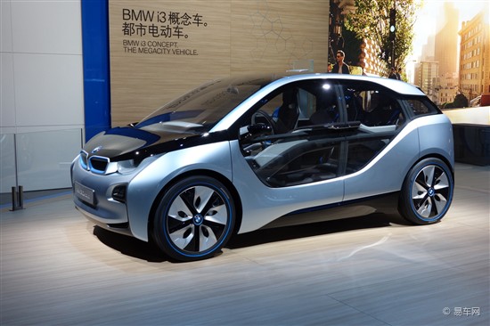 2013上海車展上的寶馬i3概念車 2013上海車展上的寶馬i3概念車