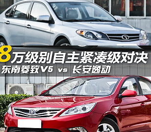 8萬元級自主對決！菱致V5對比長安逸動