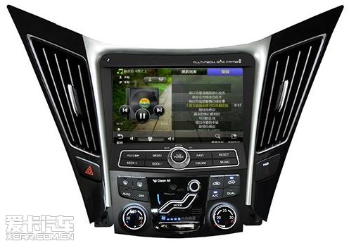 e路航索納塔車載導航可拖拽歌詞播放界面 e路航索納塔車載導航可拖拽歌詞播放界面