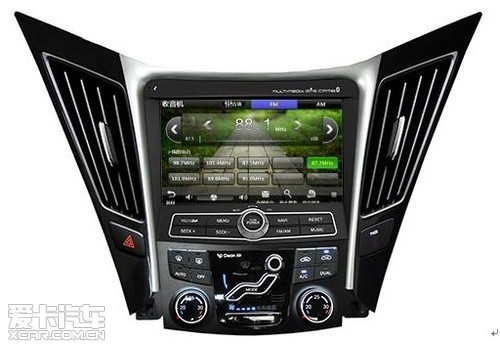 e路航索納塔車載導航智能收音播放界面 e路航索納塔車載導航智能收音播放界面