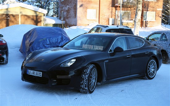 保時(shí)捷Panamera中期改款諜照 保時(shí)捷Panamera中期改款諜照