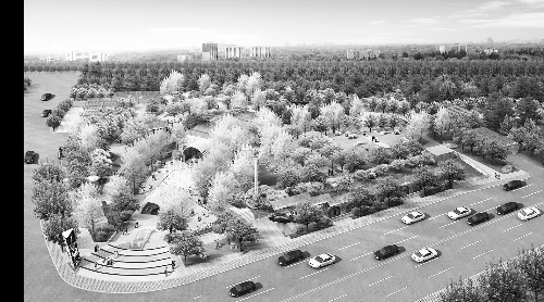 數(shù)碼公園地下停車場效果圖 數(shù)碼公園地下停車場效果圖