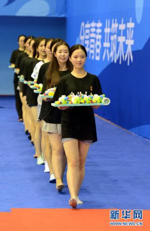 青奧會志愿者誓師大會 青奧會志愿者誓師大會