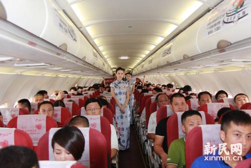 西部航空首航上海味濃 西部航空首航上海味濃