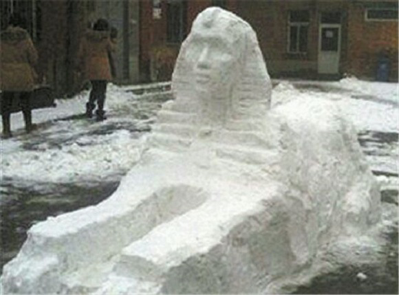 創(chuàng)意十足！日系列卡通雪人走紅